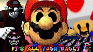 MX MARIO '85 HAUNTS MY PERSONALIZED MARIO 64.EXE GAME - (ALL SECRET STARS) NEGATIVE EMOTIONAL AURA