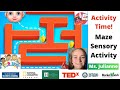 Maze Sensory Activity by ECDHUB - Ms. Julianne #ecdhub #ece #earlychilhood #prek #earlylearning