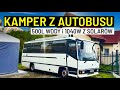 KAMPER ZBUDOWANY Z AUTOBUSU - 500l Wody i 1040W z Solarów - Kampery Widzów - Kamper Tour