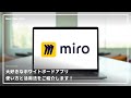 大好きなアプリ「Miro」の使い方と活用法をご紹介します。【オンラインホワイトボード】