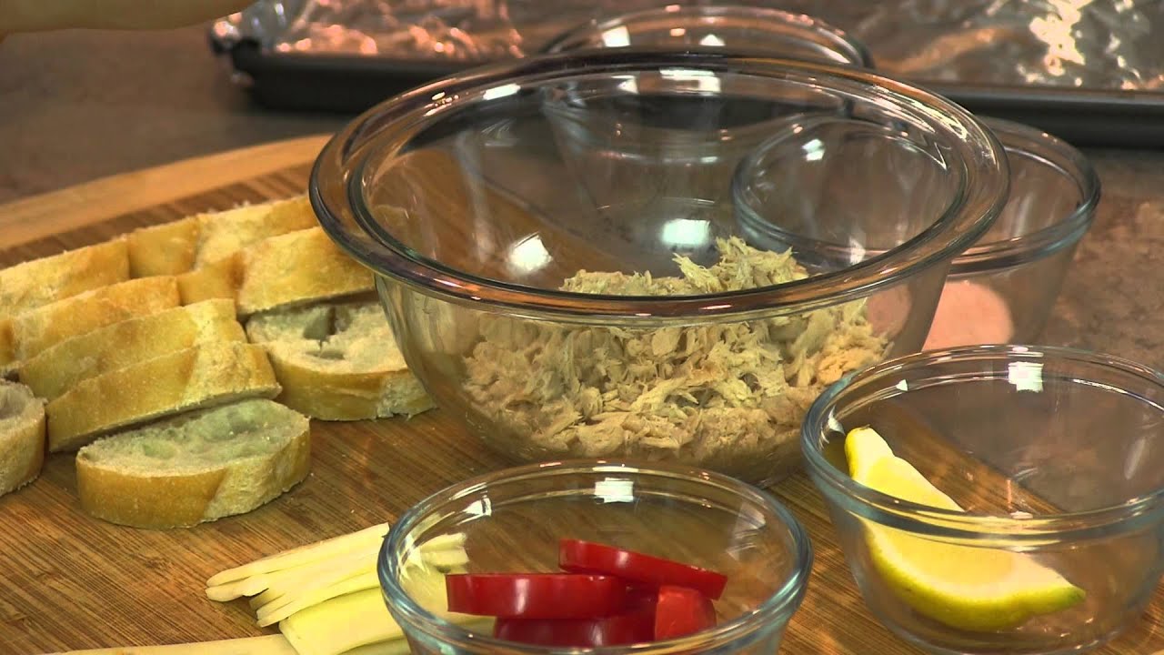 Recipe for a Tuna & Cheese Melt on a Baguette Eat Right & Eat