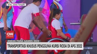 Transportasi Khusus Pengguna Kursi Roda di APG 2022