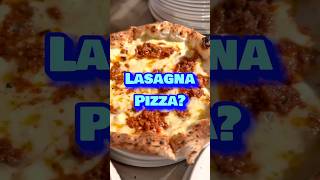 A lasagna pizza, not a pizza lasagna