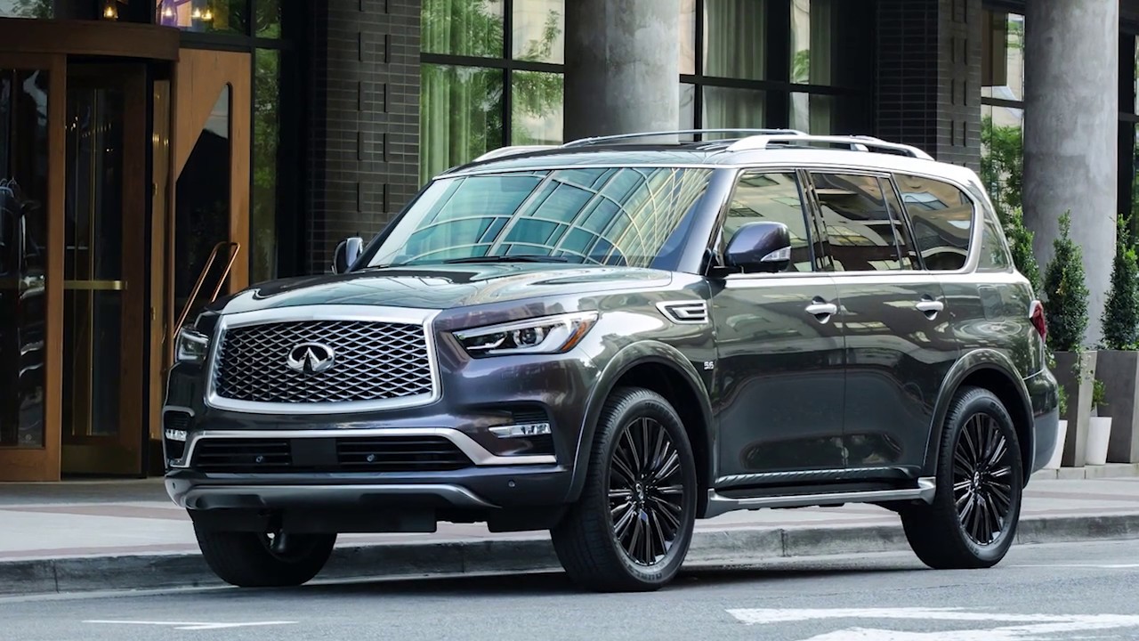 2020 Infiniti Qx80 Around View Monitor With Moving Object Detection