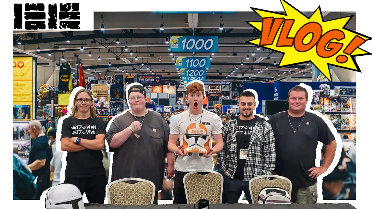 OUR FIRST CON! Erie Comicon 2022 vlog (feat. SKYWALKERHENDRIX & Hybrid Toy Reviews)