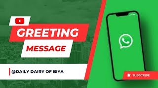 What is Greeting Message in WhatsApp Bussniess || How to Use Greeting message in Business Whatsapp 👍 screenshot 2