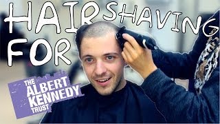 Hair Shave for The Albert Kennedy Trust!