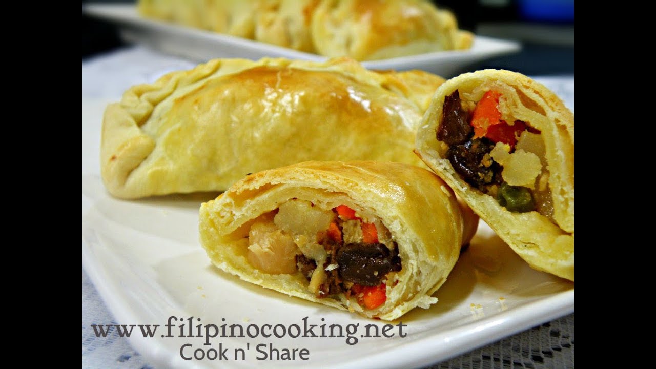 How do you make a Filipino-style empanada?