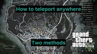 GTA5 how to teleport two method 1.68