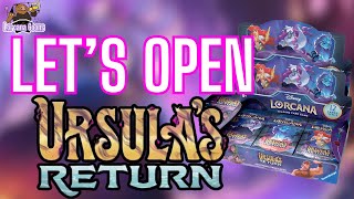 Are These New Disney Lorcana Boxes Worth It? (Opening Boxes of Ursula's Return LIVE)