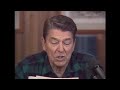 Former US president Ronald Reagan FULL 1987 speech on tariffs 1080p