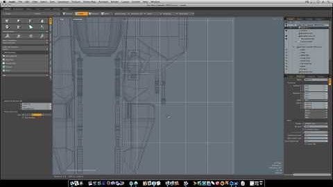 Modo 401 3D Modeling Tutorial : Star Wars Jedi Star Fighter Part 1