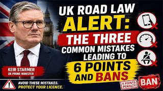 UK Road Law Alert The Three Common Mistakes Leading to 6 Points and Bans