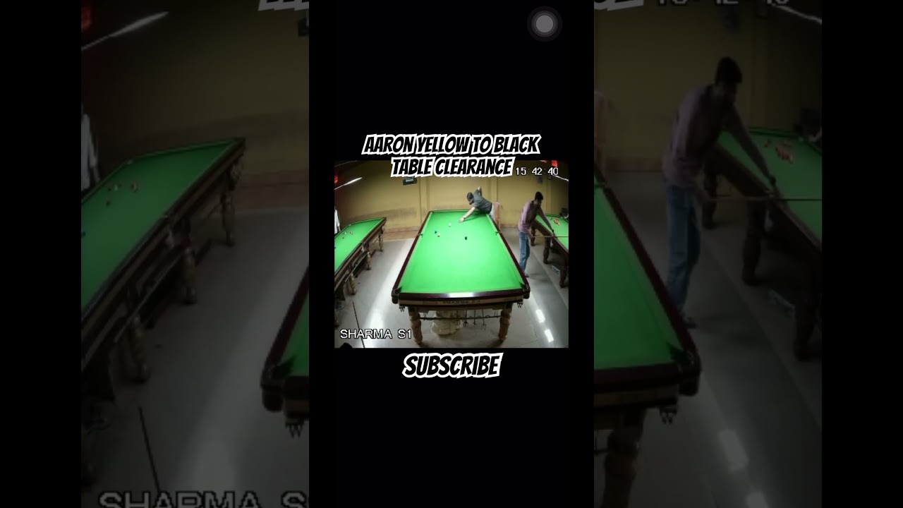 Image of video the Aaron’s Snooker Den 1