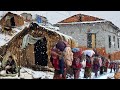 Nepali Mountain village life during the Snowfall| Daily Lifestyle of Nepali Rural village Area