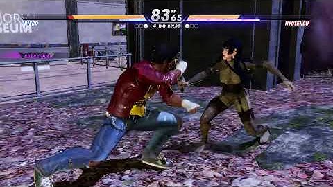 DOA6 Diego 💥 Nyotengu | CPU vs CPU AI vs AI (hardest level 8)