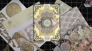 Anna Griffin &quot;Salon Nouveau&quot; Paper Crafting Collection Bundle Review Tutorial! Just Gorgeous!