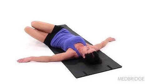 Supine Lower Trunk Rotation