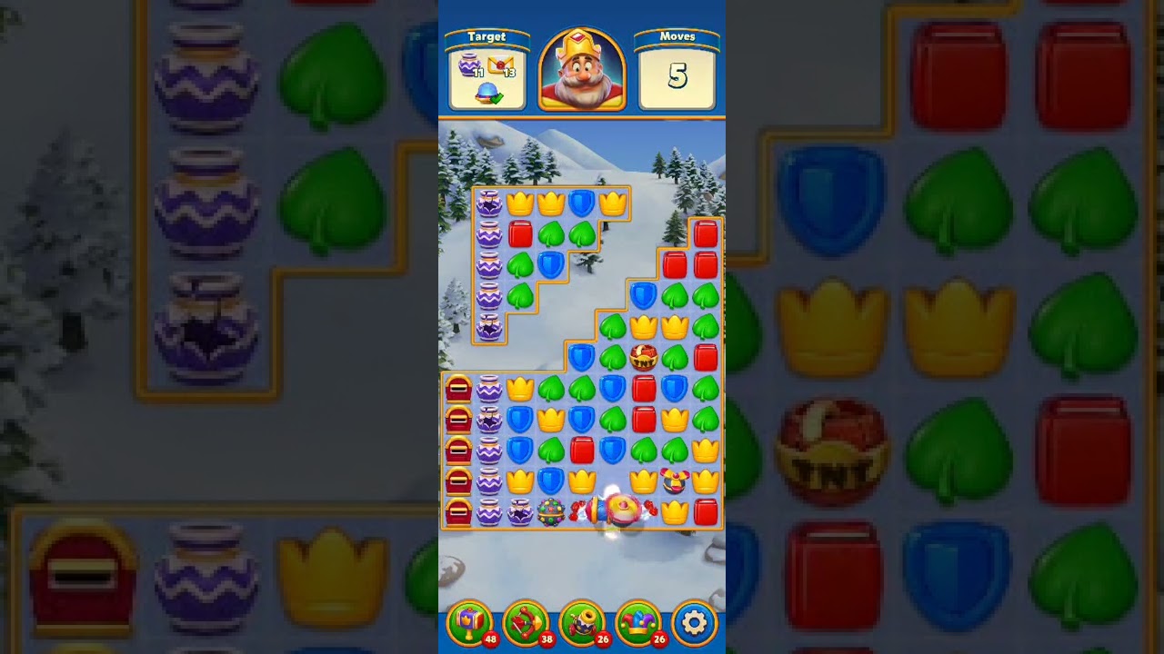 Royal Match Level 2707 No Boosters Series