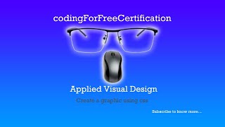 Applied Visual Design | Create a Graphic Using CSS | freeCodeCamp | 38/52