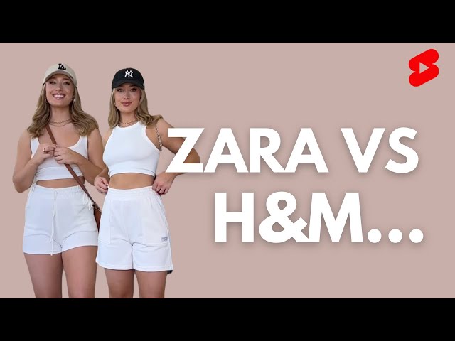 H&M vs Zara… which would you choose? 👀🧡 #shorts class=