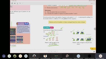 MATHEMATICS FORM 2 KSSM CHAPTER 1 - Patterns and Sequences (Part 1)