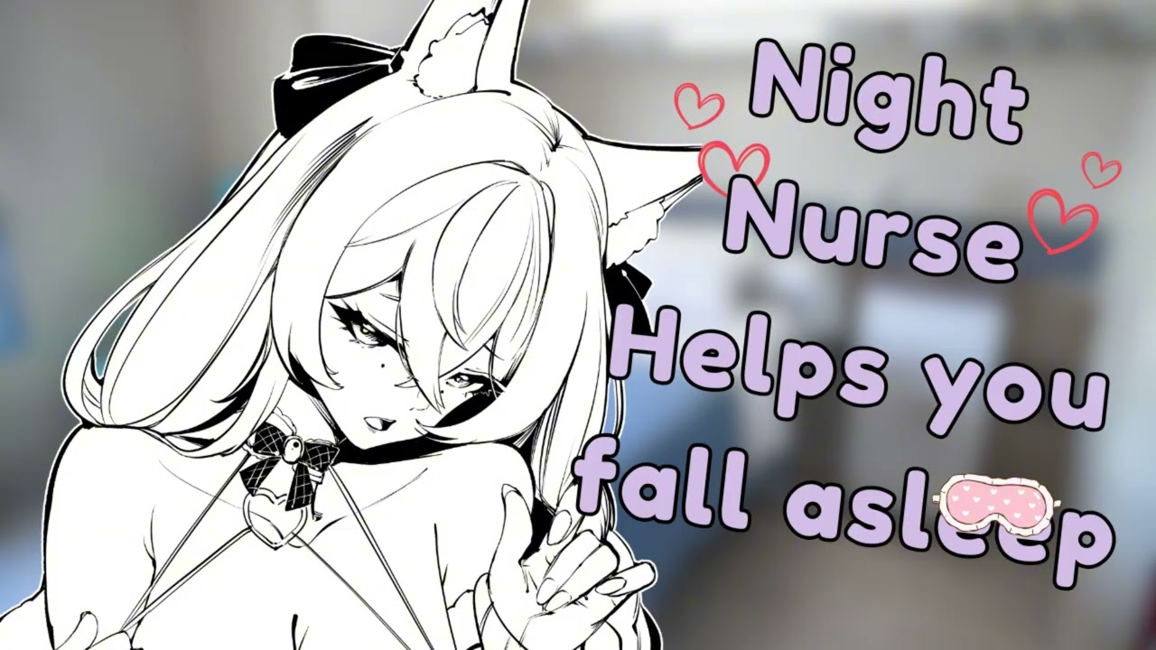 Night nurse helps you sleep | Halo Mic [F4A][ASMR]