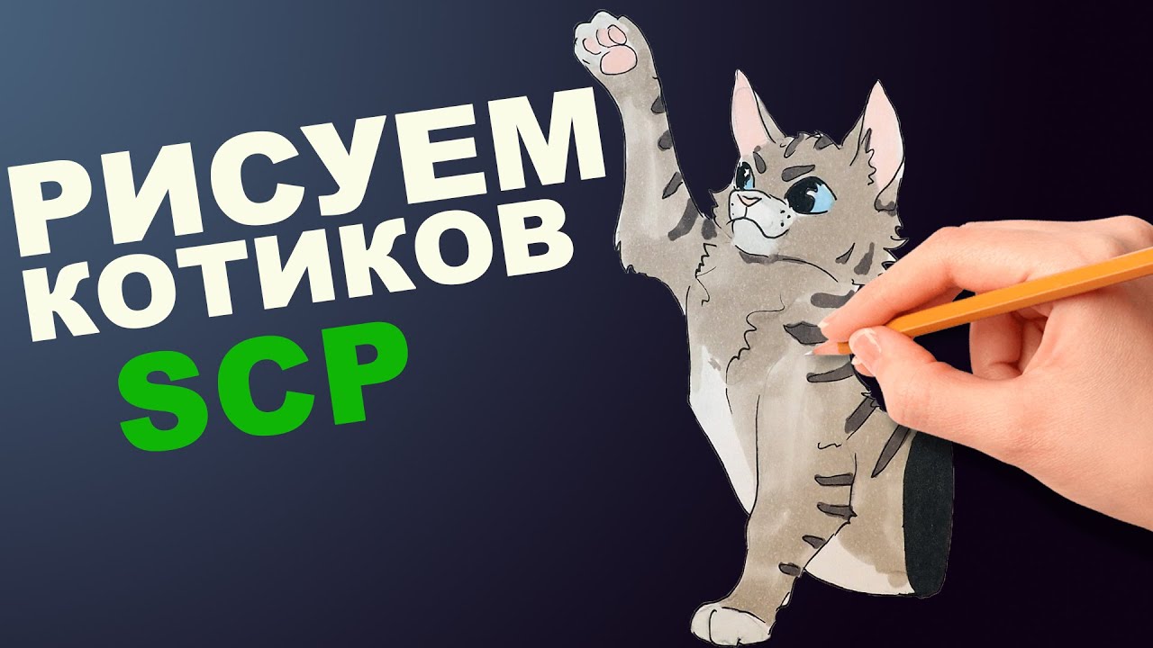 Рисуем SCP-529 Полукошка Джози и SCP-247 - YouTube.