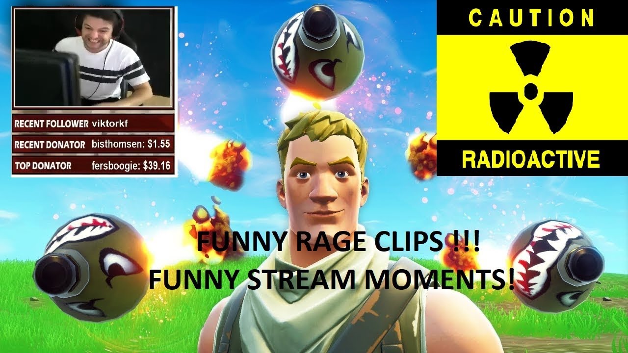 STREAMER HIGHLIGHTS RAGE/FUN FORTNITE 2018 - YouTube