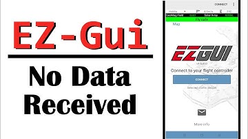 EZ Gui - No data received | My Tech Studio