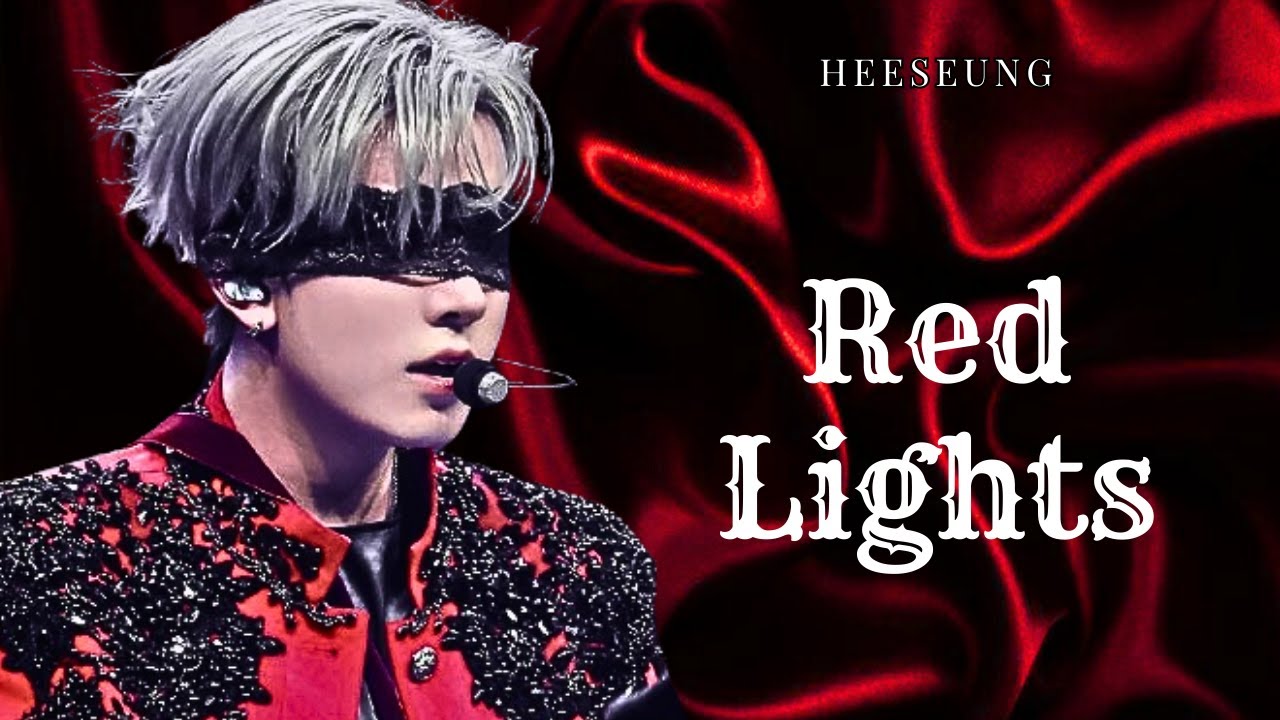 Red Lights || Heeseung Oneshot (ENHYPEN FF)