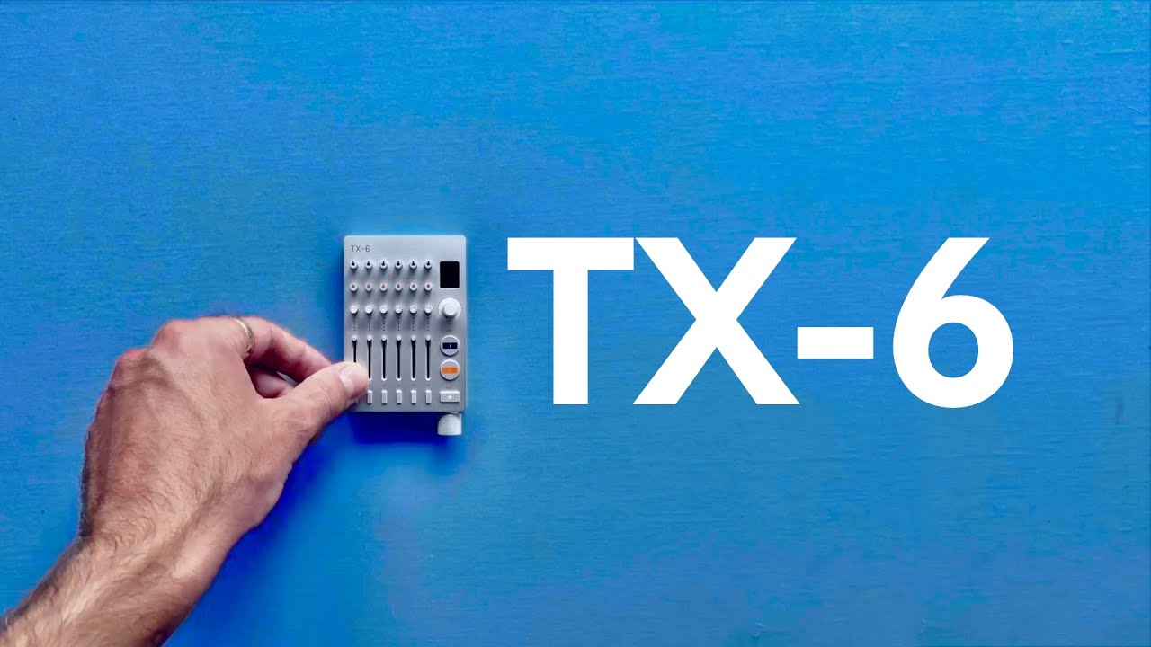 TEENAGE ENGINEERING TX-6 // unboxing & jam