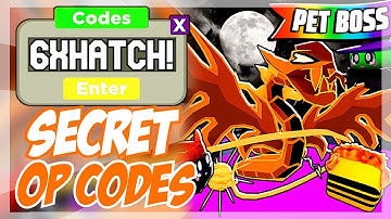 !NEW! (2022)⚡ Roblox Clicker Simulator Codes ⚡ ALL *PET BOSS* CODES!