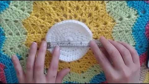 Crochet hat size guidelines