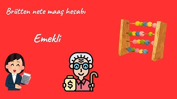 Emekli Brütten nete Maaş hesaplama 2025