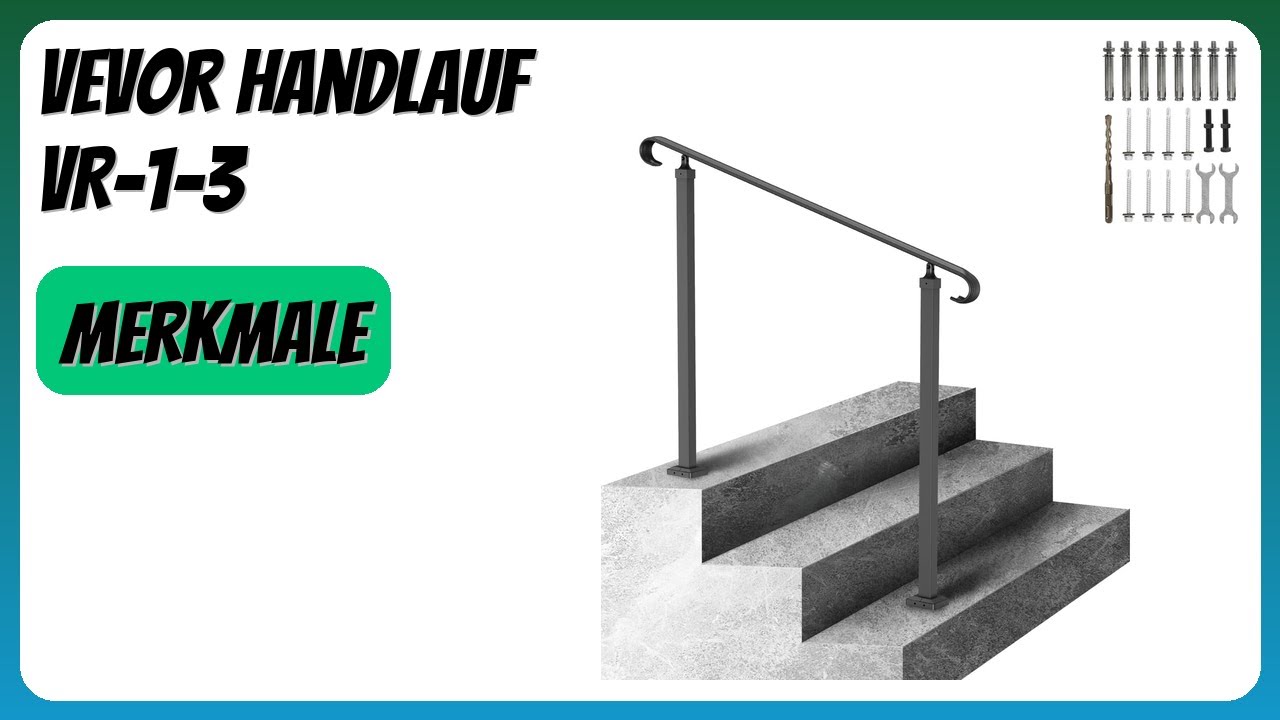 BEWERTUNG (2025): VEVOR Handlauf VR-1-3. Infos