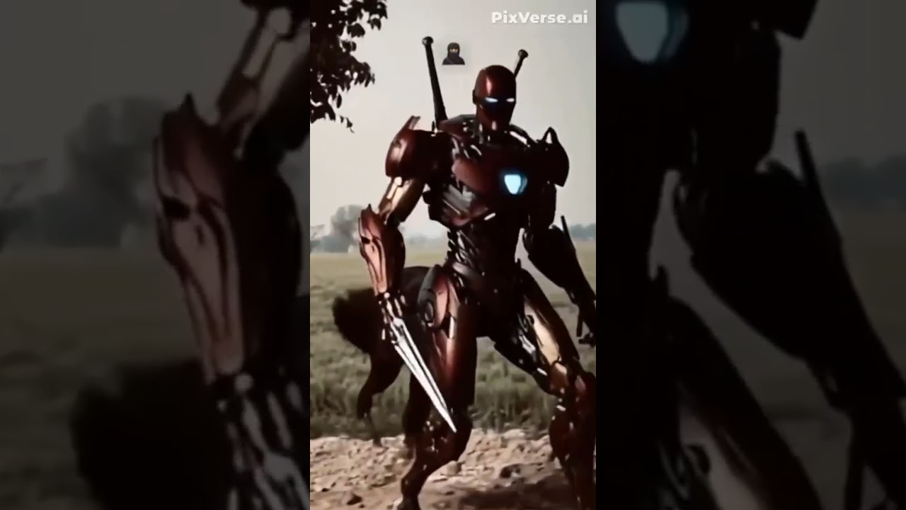 Horses turn into Iron Man 