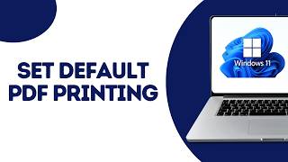 How to Configure Default PDF Printing Settings 