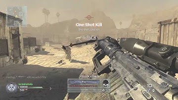 1v1 MW2 - Frezhyy vs Crossack37