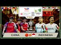 China  vs indonesia  live thomas cup 24  final  darences watchalong