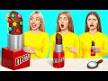 大・中・小フードチャレンジ | 面白い食べ物の状況 Choco DO