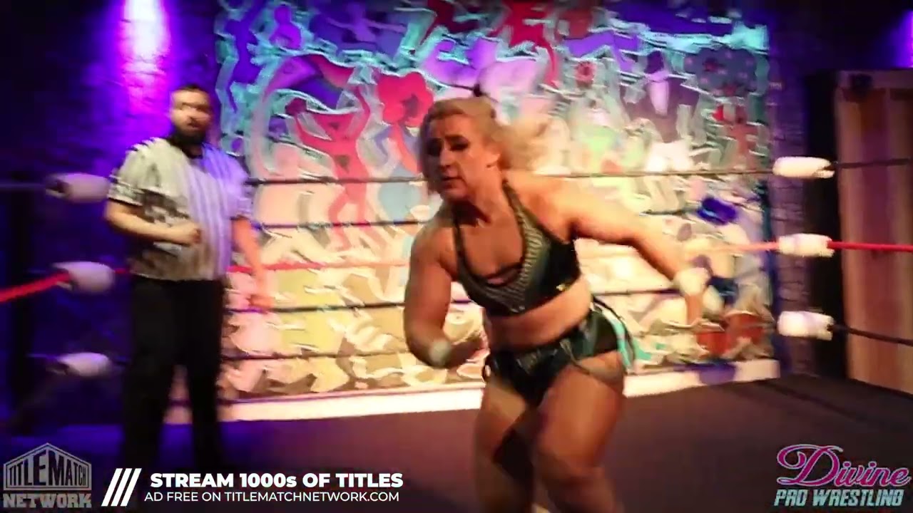 Рэй Ларсон против Дани Луны — Divine Pro Women's Wrestling [ПОЛНЫЙ МАТЧ]