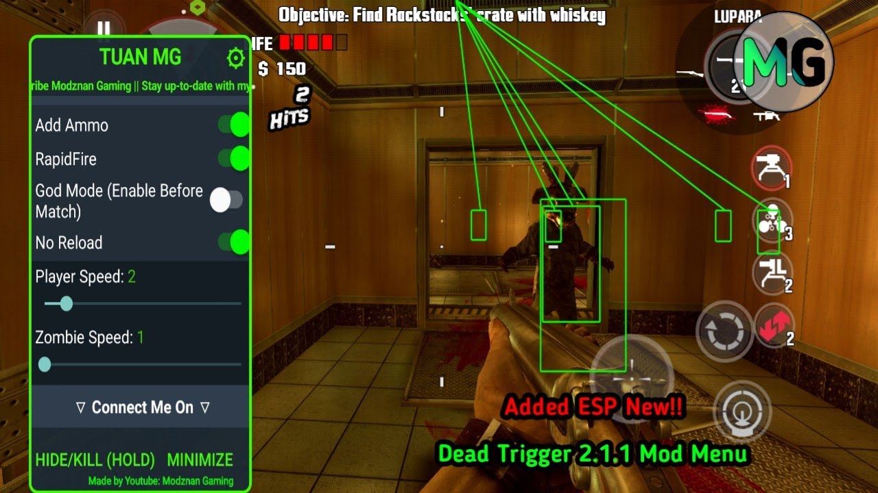 DEAD TRIGGER MOD MENU 2.1.4 LATEST VERSION YouTube