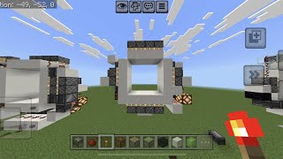 Breaking my record again (96 blocks 4x4 vault door) minecraft Bedrock