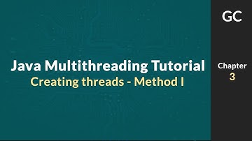 Java Multithreading Tutorial for Beginners #3: Creating thread using Runnable