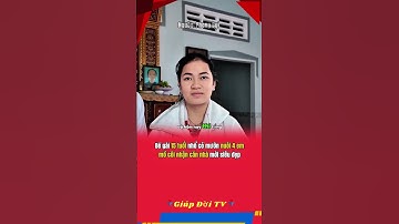 Bé gái 15 tuổi nhổ cỏ mướn nuôi 4 em mồ côi nhận căn nhà mới siêu đẹp #giupdoitv
