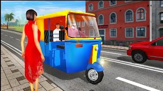 Tuk Tuk Auto Rickshaw Driving Simulator - New TukTuk Rickshaw drive 2022 - Android GamePlay 3D screenshot 5