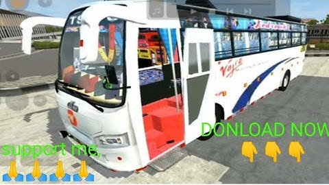 #tsrtc #tsrtcvajra Tsrtc vajra bus livery for bussid bmr v1bus mod bussid