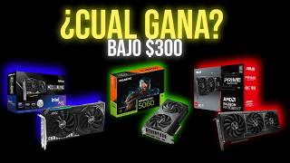 Mejor GPU para 1080p con menos de $300 en 2026