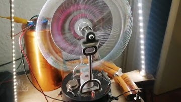 Unglaubliche Ausgangsspannung - Bedini SG Motor an 250 LED